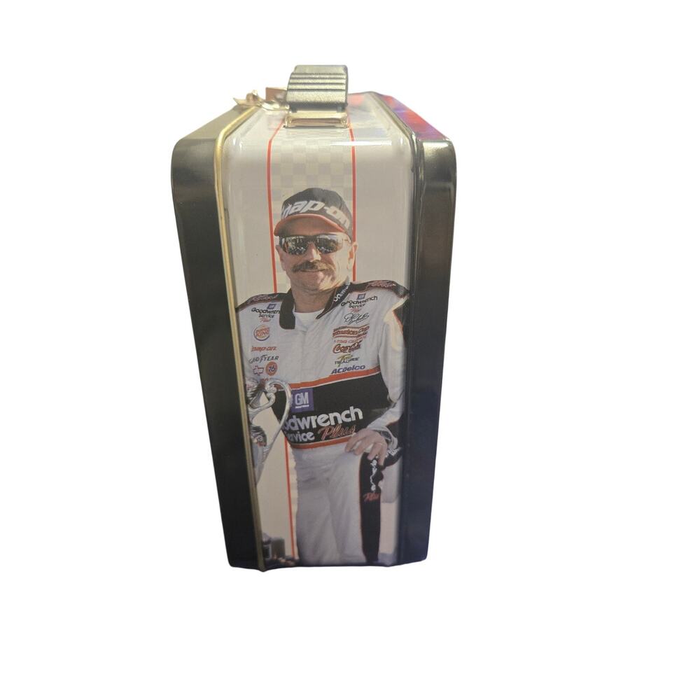 Dale Earnhardt #3 Goodwrench Service Plus Collectible Metal Lunch Box Tin - Picture 9 of 13